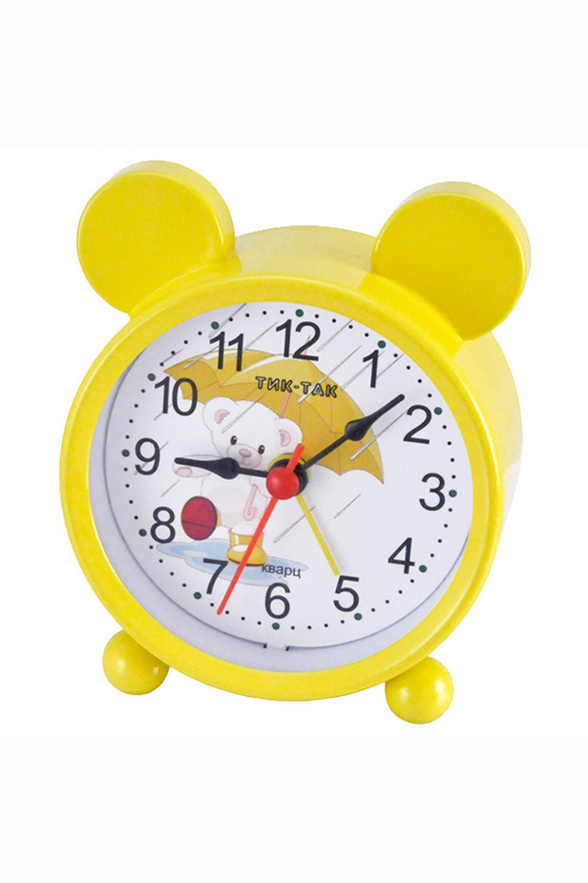 Будильники Тик-Так Б-019 желтый