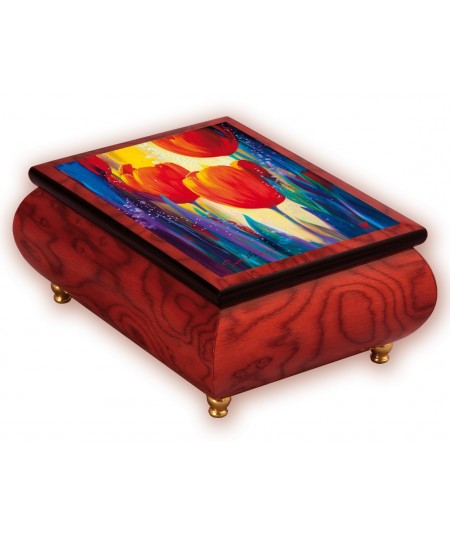 Музыкальные шкатулки Ercolano MSBG 0321 RDL Музыкальные шкатулки Ercolano MSBG 0321 RDL